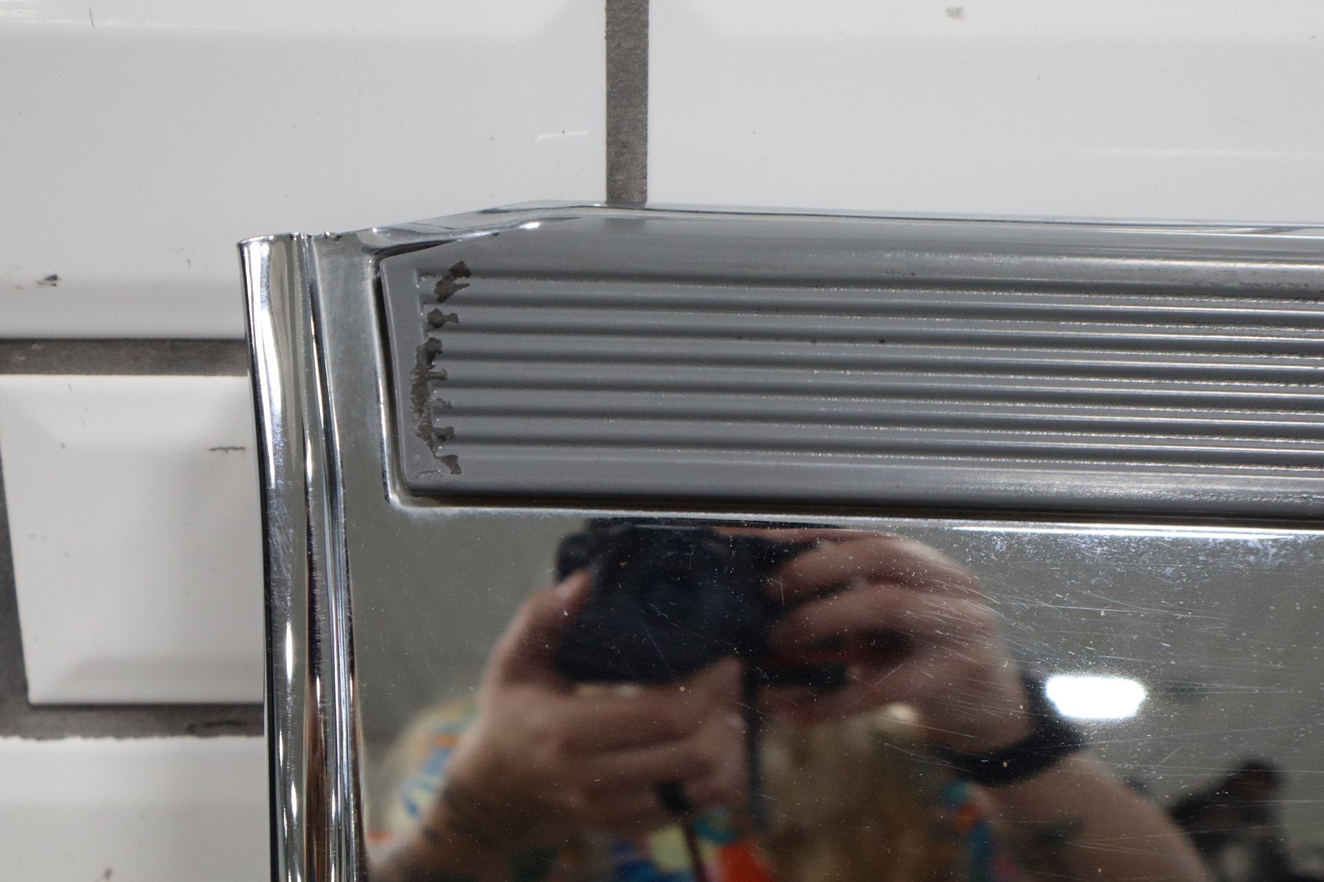 1993-1996 Cadillac Fleetwood Forward Right Fender Chrome Molding