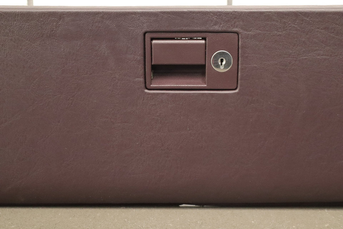 1993-1996 Cadillac Fleetwood Glove Box Bordeaux Red 75
