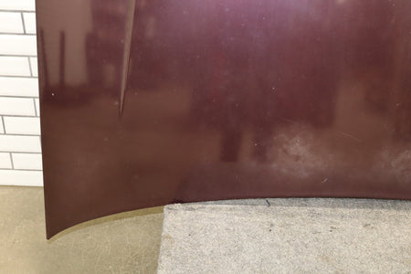1993-1996 Cadillac Fleetwood Hood No Grille Dark Cherry 77