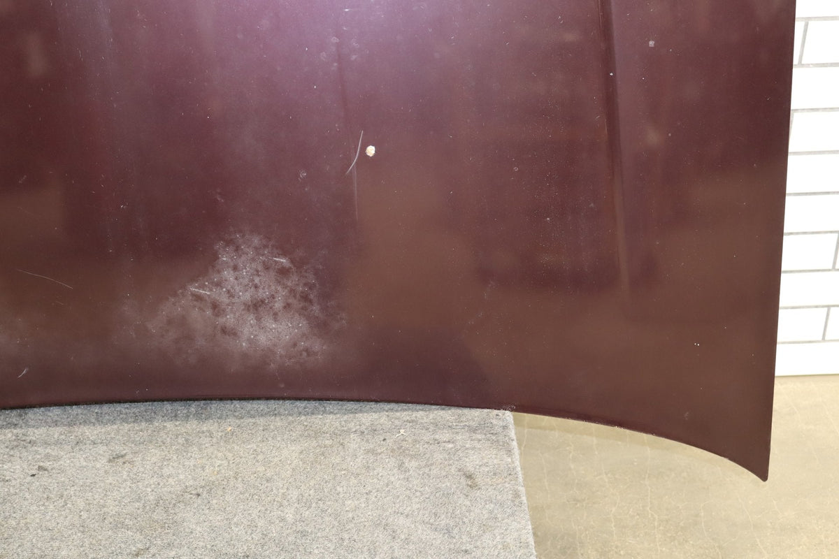 1993-1996 Cadillac Fleetwood Hood No Grille Dark Cherry 77
