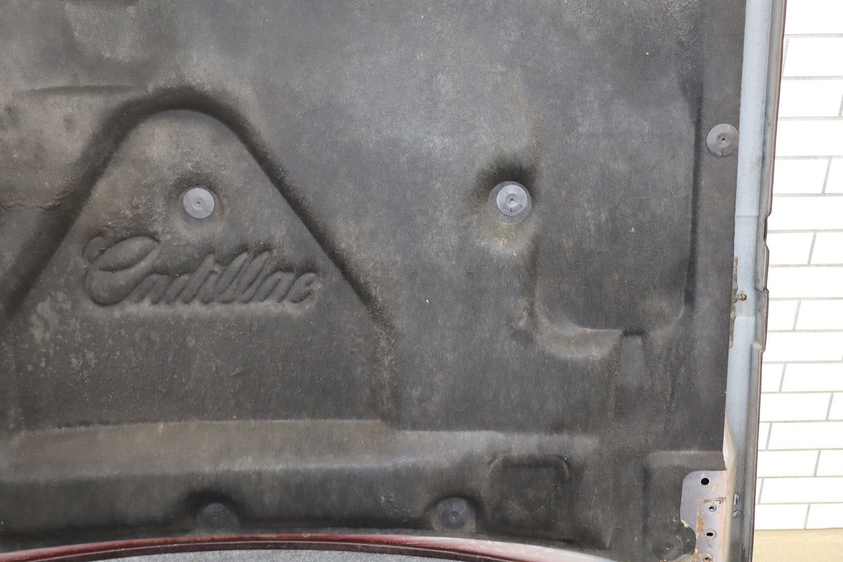 1993-1996 Cadillac Fleetwood Hood No Grille Dark Cherry 77