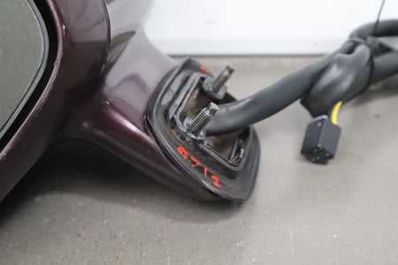 1993-1996 Cadillac Fleetwood Left Door Mirror Dark Cherry 77