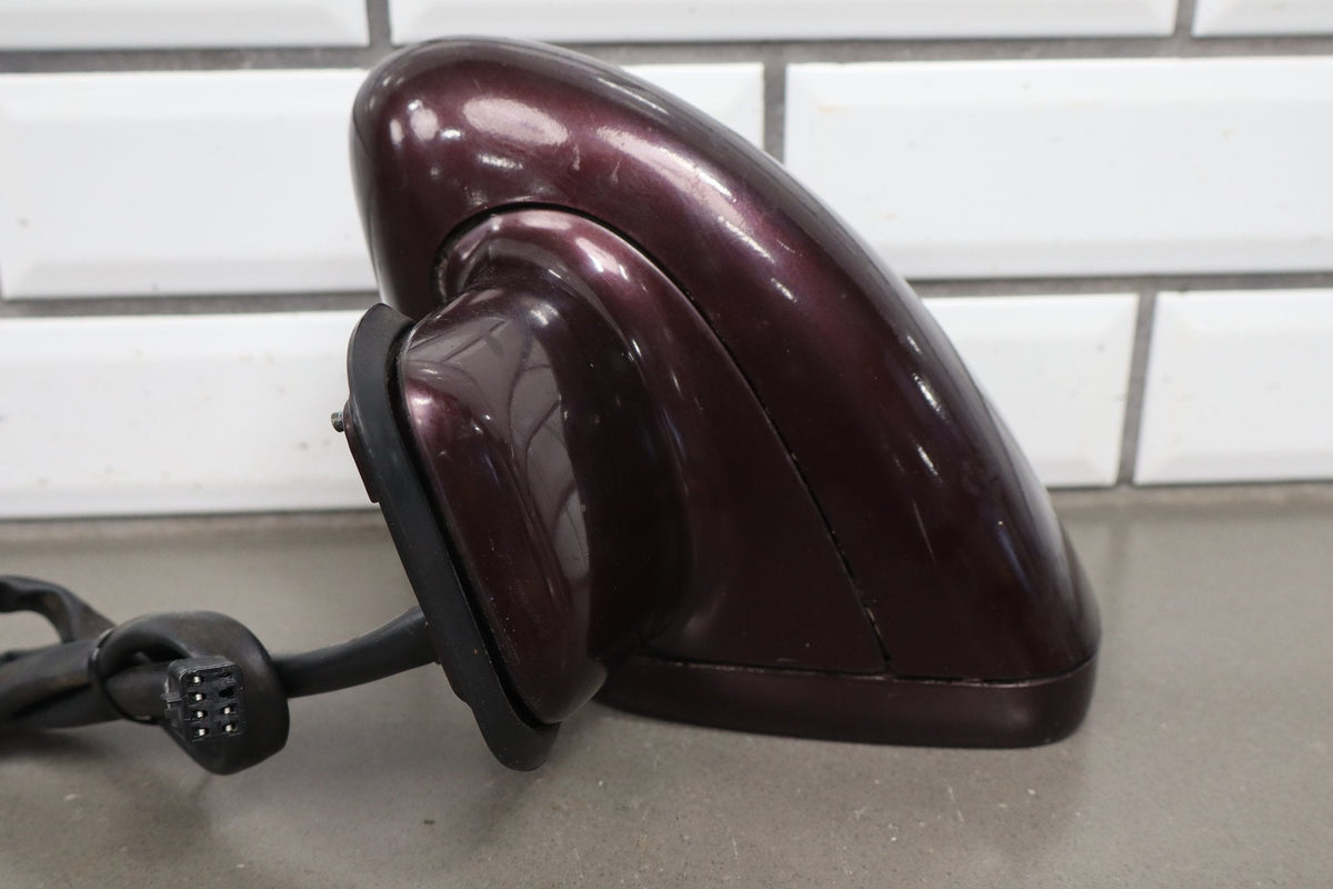 1993-1996 Cadillac Fleetwood Left Door Mirror Dark Cherry 77