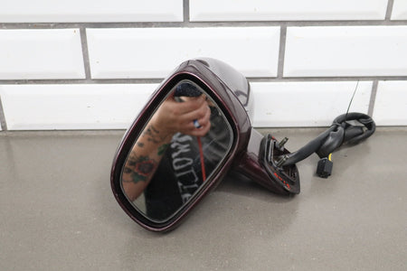 1993-1996 Cadillac Fleetwood Left Door Mirror Dark Cherry 77