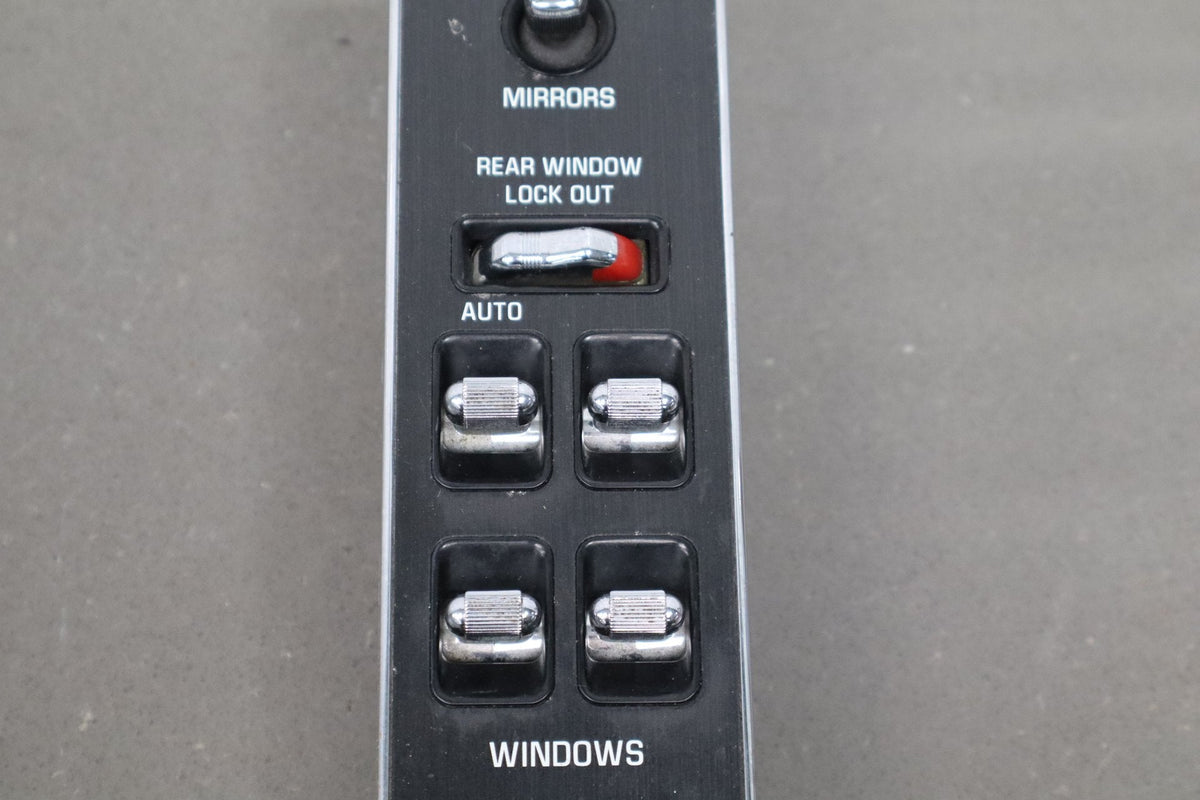 1993-1996 Cadillac Fleetwood Left Front Window, Driver Seat Switch