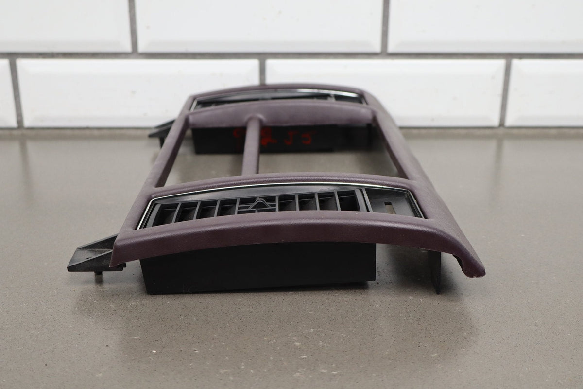 1993-1996 Cadillac Fleetwood Radio Bezel Bordeaux Red