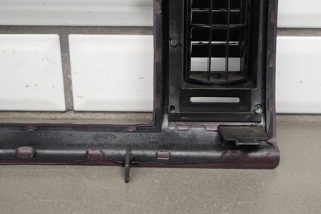 1993-1996 Cadillac Fleetwood Radio Bezel Bordeaux Red