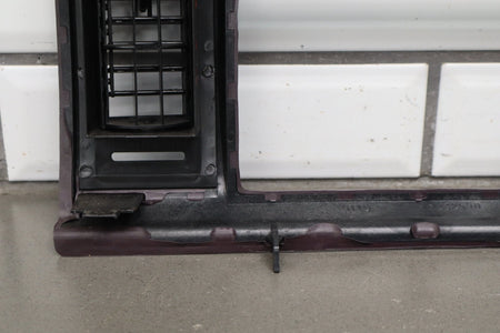1993-1996 Cadillac Fleetwood Radio Bezel Bordeaux Red