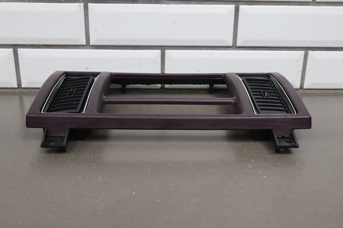 1993-1996 Cadillac Fleetwood Radio Bezel Bordeaux Red