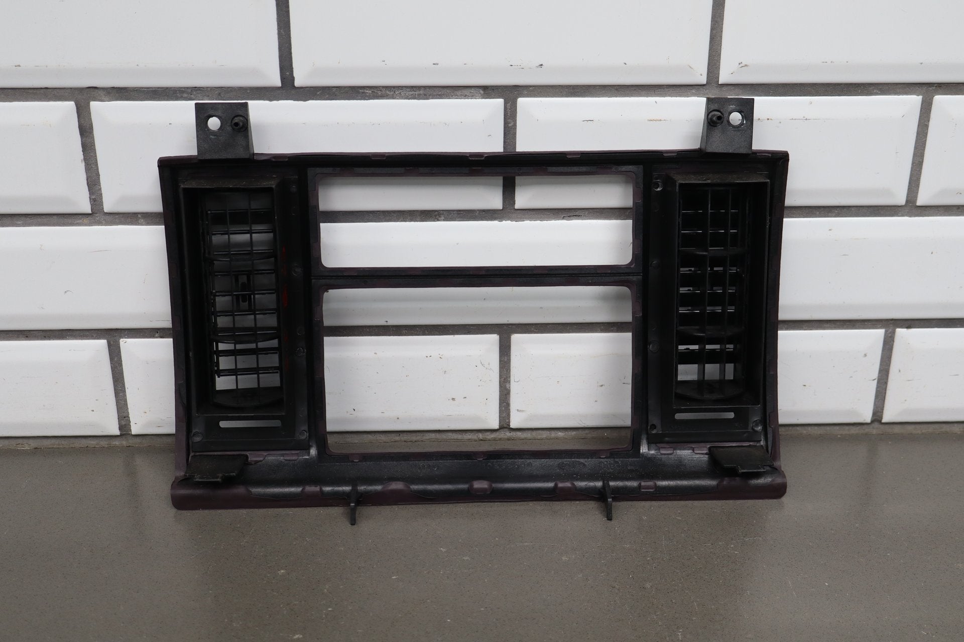 1993-1996 Cadillac Fleetwood Radio Bezel Bordeaux Red