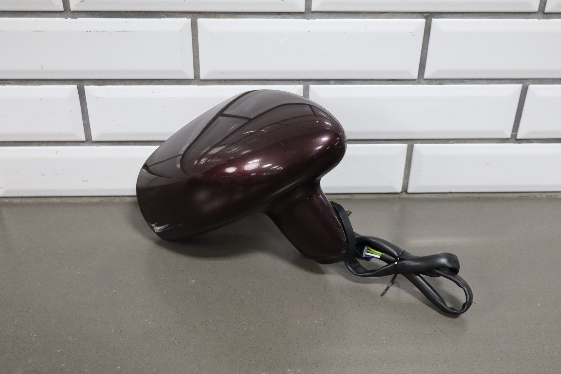 1993-1996 Cadillac Fleetwood Right Door Mirror Dark Cherry 77 1113758