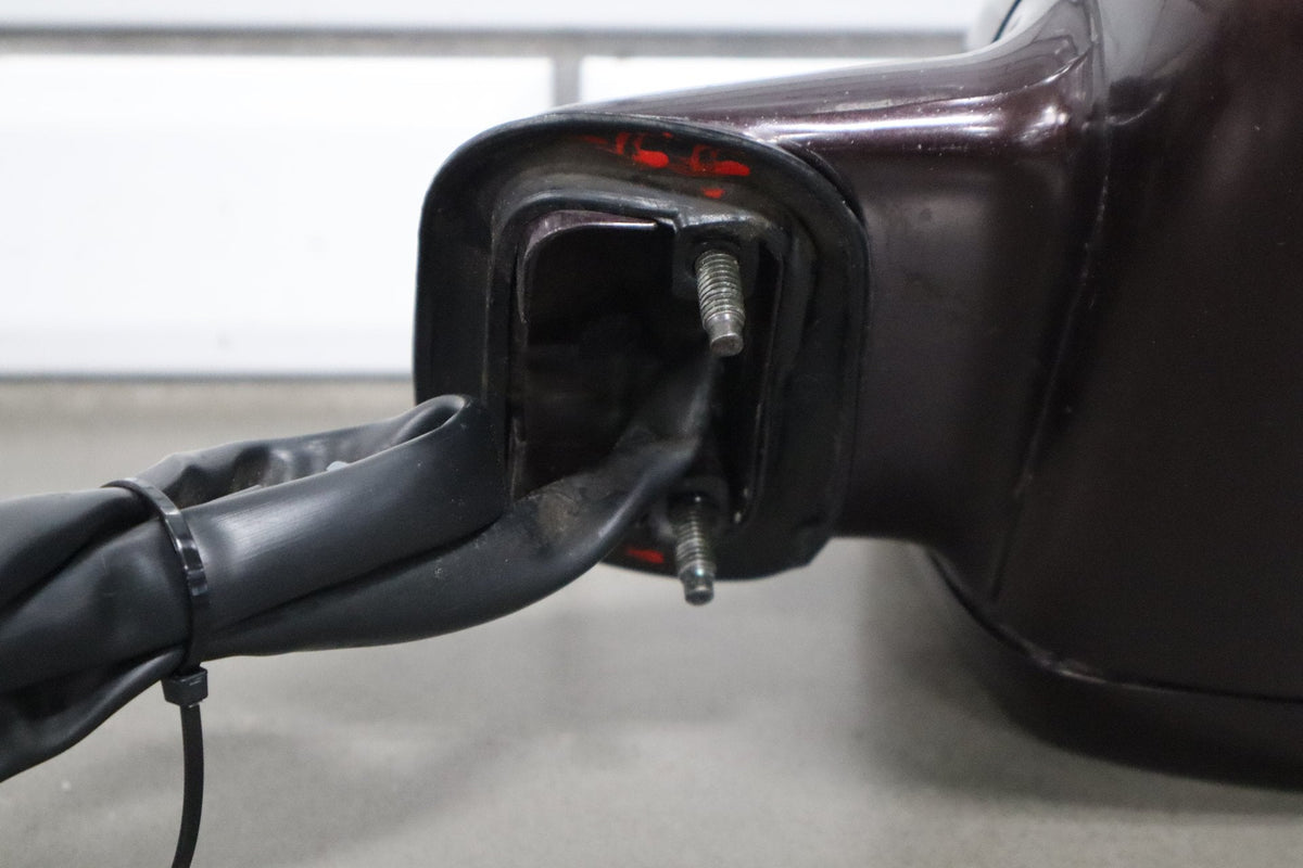 1993-1996 Cadillac Fleetwood Right Door Mirror Dark Cherry 77 1113758