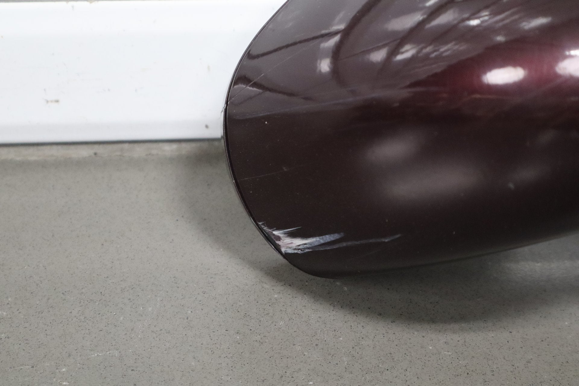 1993-1996 Cadillac Fleetwood Right Door Mirror Dark Cherry 77 1113758