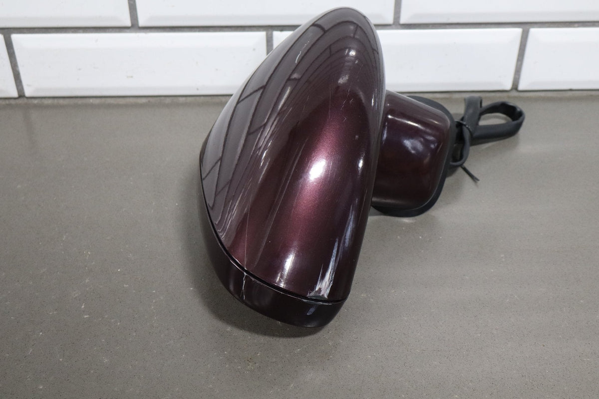 1993-1996 Cadillac Fleetwood Right Door Mirror Dark Cherry 77 1113758