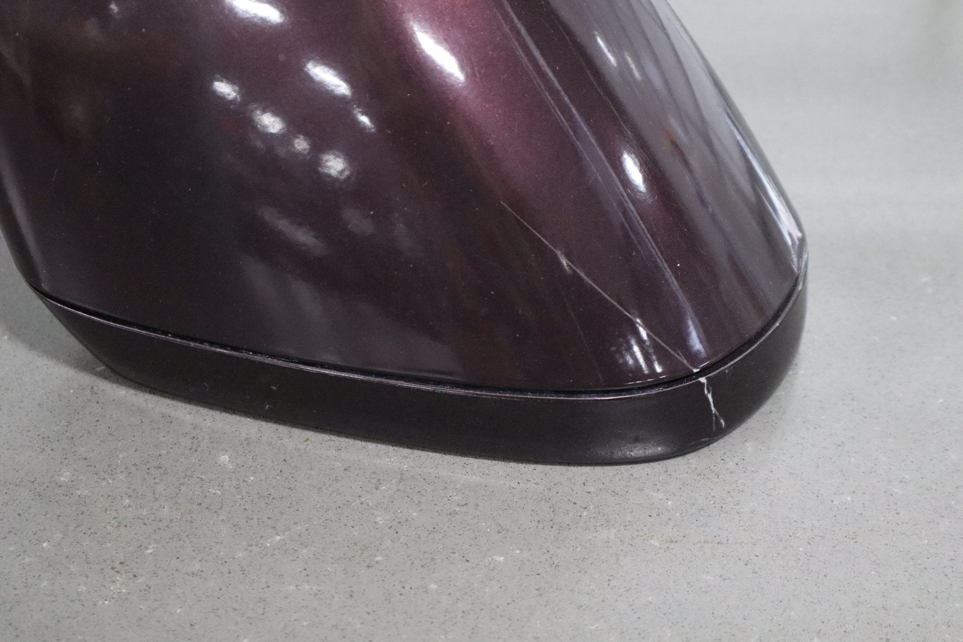 1993-1996 Cadillac Fleetwood Right Door Mirror Dark Cherry 77 1113758