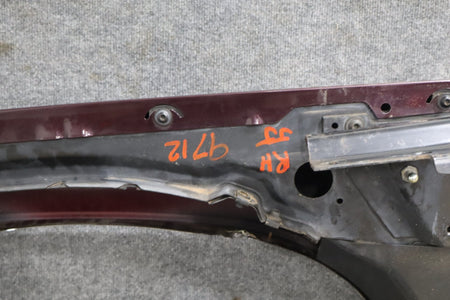 1993-1996 Cadillac Fleetwood Right Fender Brougham Dark Cherry 77 12522159