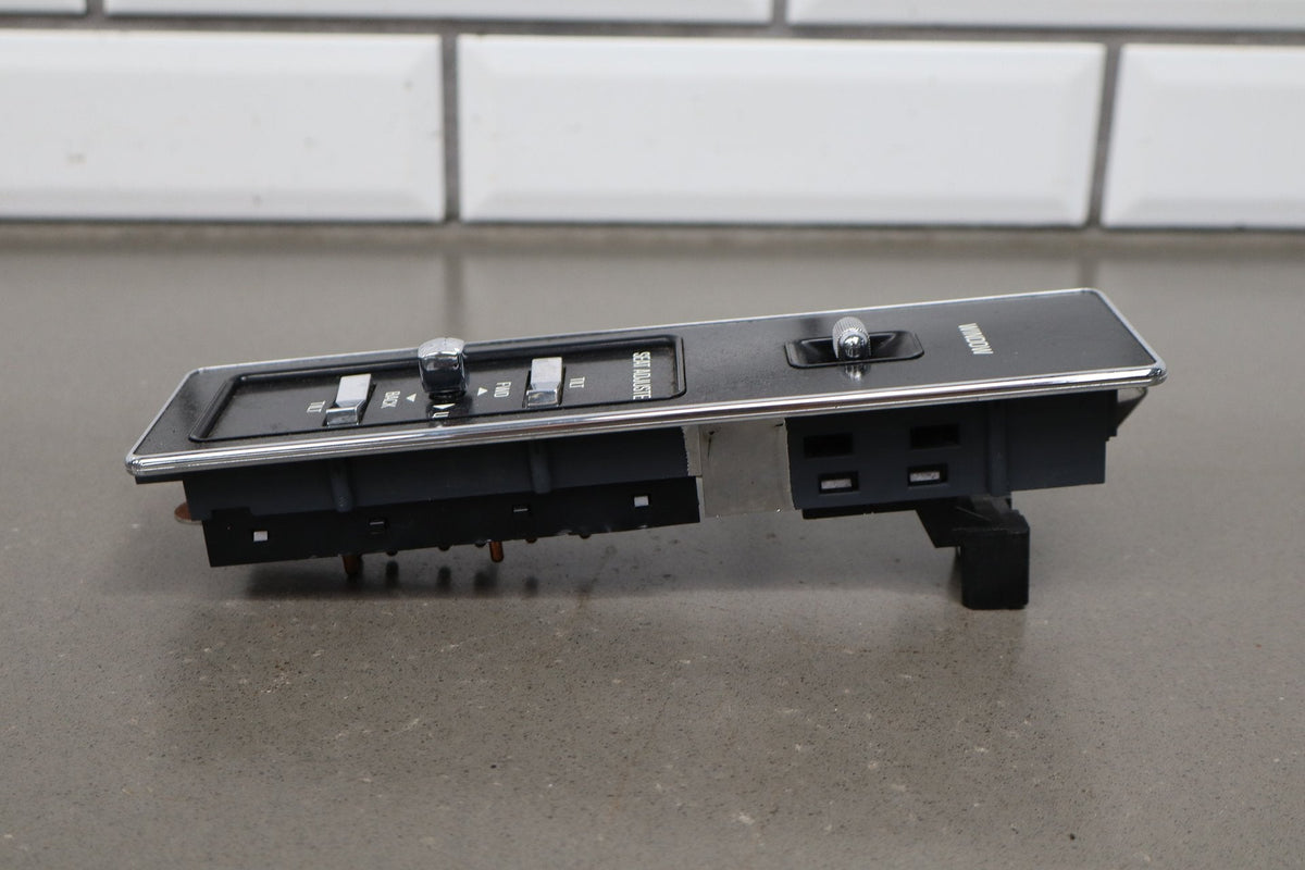 1993-1996 Cadillac Fleetwood Right Front Window, Seat Switch OEM W/ Bezel