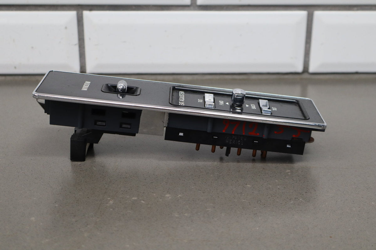 1993-1996 Cadillac Fleetwood Right Front Window, Seat Switch OEM W/ Bezel