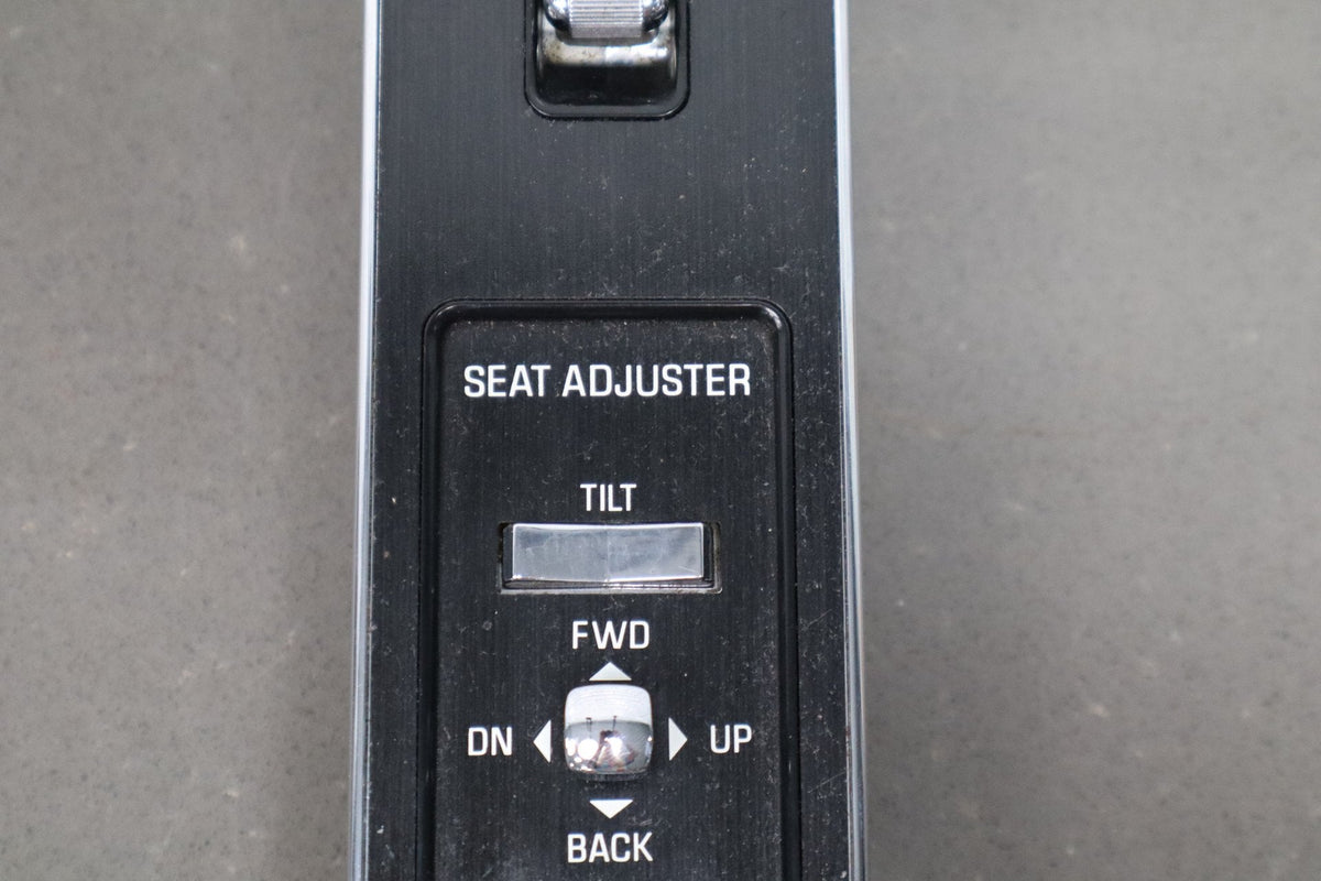 1993-1996 Cadillac Fleetwood Right Front Window, Seat Switch OEM W/ Bezel
