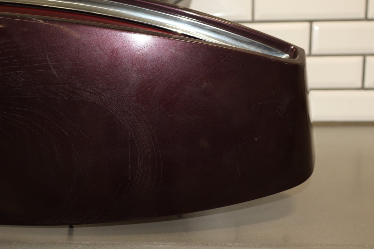 1993-1996 Cadillac Fleetwood Right Tail Light W/ Filler Panel Dark Cherry 77