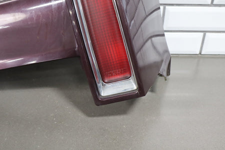 1993-1996 Cadillac Fleetwood Right Tail Light W/ Filler Panel Dark Cherry 77