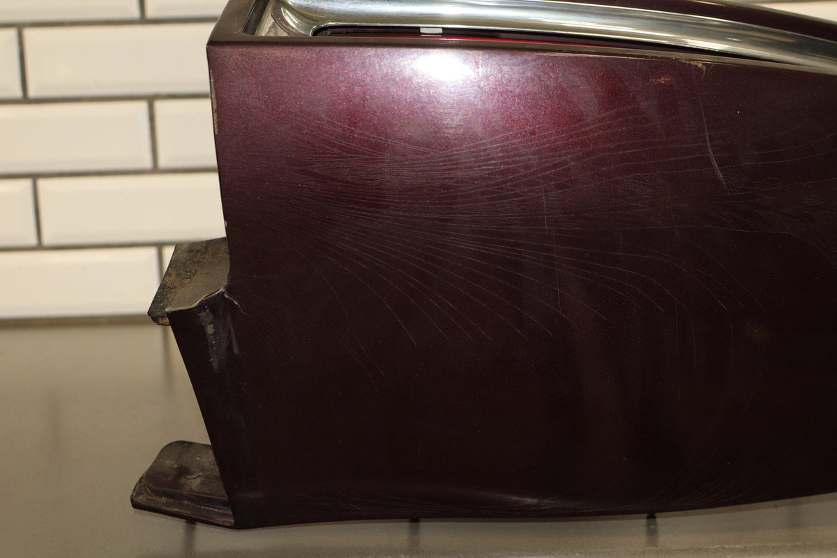 1993-1996 Cadillac Fleetwood Right Tail Light W/ Filler Panel Dark Cherry 77
