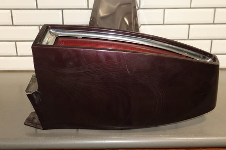 1993-1996 Cadillac Fleetwood Right Tail Light W/ Filler Panel Dark Cherry 77