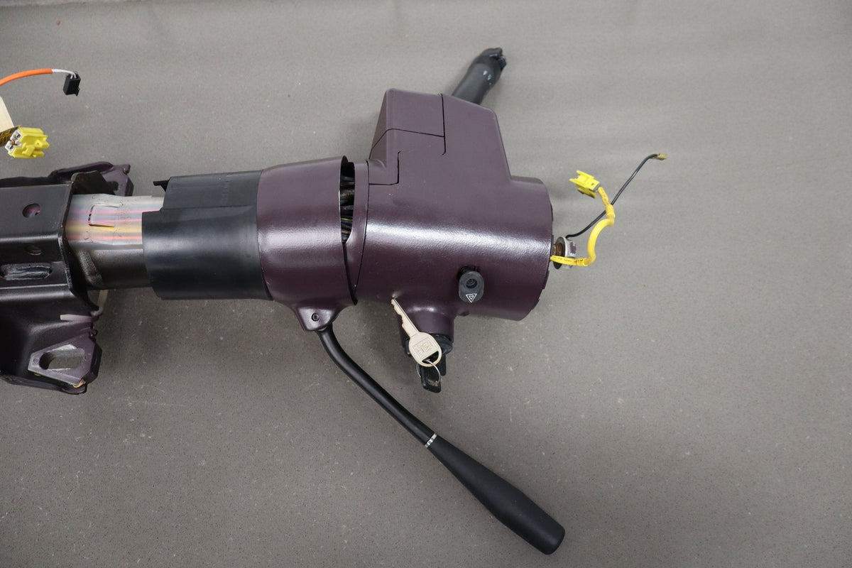 1993-1996 Cadillac Fleetwood Steering Column Bordeaux Red W/ Key