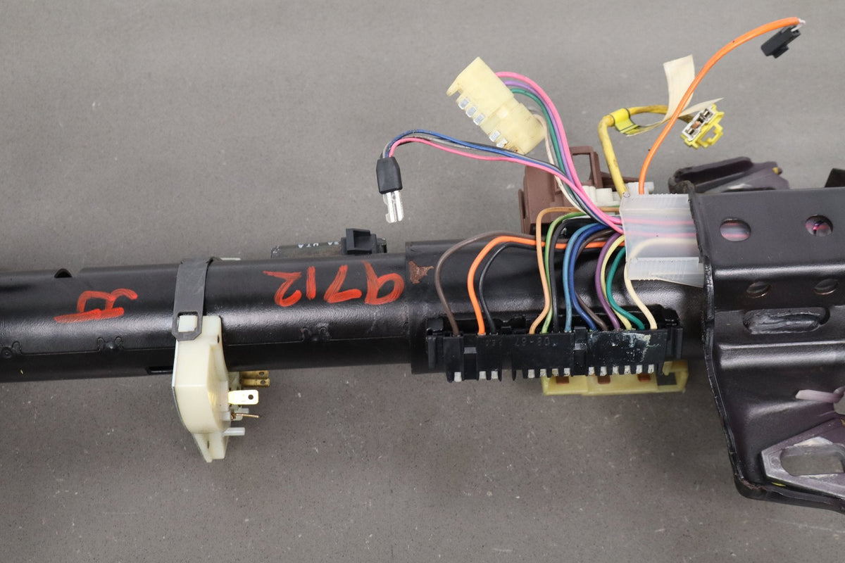 1993-1996 Cadillac Fleetwood Steering Column Bordeaux Red W/ Key