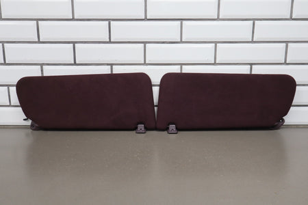 1993-1996 Cadillac Fleetwood Sun Visor Pair Bordeaux Red 75
