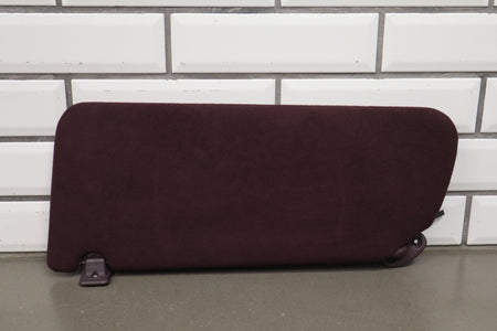 1993-1996 Cadillac Fleetwood Sun Visor Pair Bordeaux Red 75
