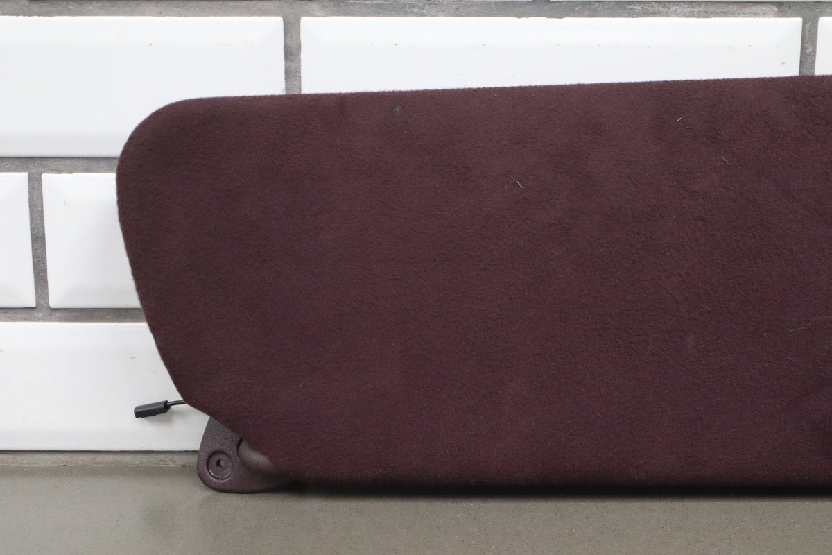 1993-1996 Cadillac Fleetwood Sun Visor Pair Bordeaux Red 75