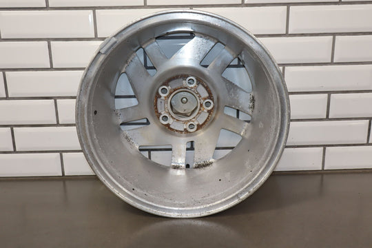 1993 - 1996 Camaro Single (1) 16x8 Silver 5 - Spoke Wheel W/Center Cap *Curb Rash*