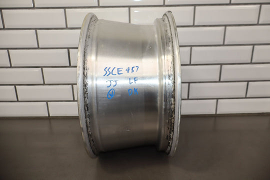 1993 - 1996 Camaro Single (1) 16x8 Silver 5 - Spoke Wheel W/Center Cap *Curb Rash*