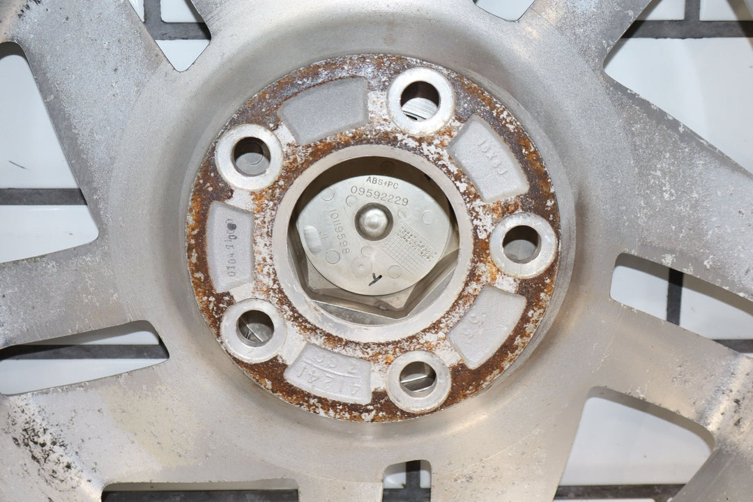 1993 - 1996 Camaro Single (1) 16x8 Silver 5 - Spoke Wheel W/Center Cap *Curb Rash*