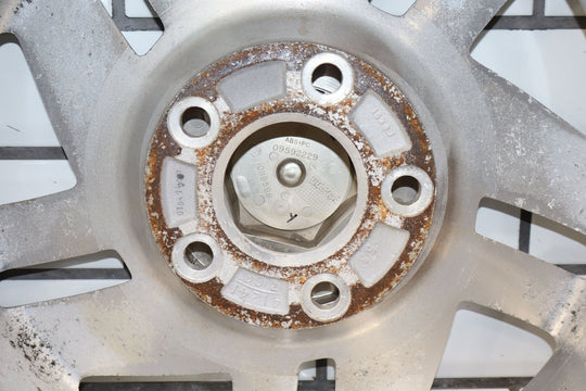1993 - 1996 Camaro Single (1) 16x8 Silver 5 - Spoke Wheel W/Center Cap *Curb Rash*