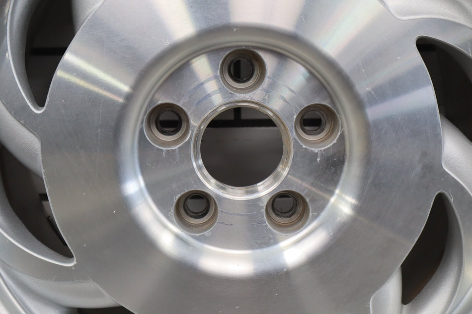 1993-1996 Chevrolet Corvette C4 Left LH 17x9.5 Machined Finish Sawblade WheelOEM