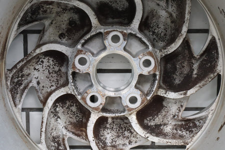 1993-1996 Chevrolet Corvette C4 LH Left 17x8.5 Machined Finish Sawblade WheelOEM