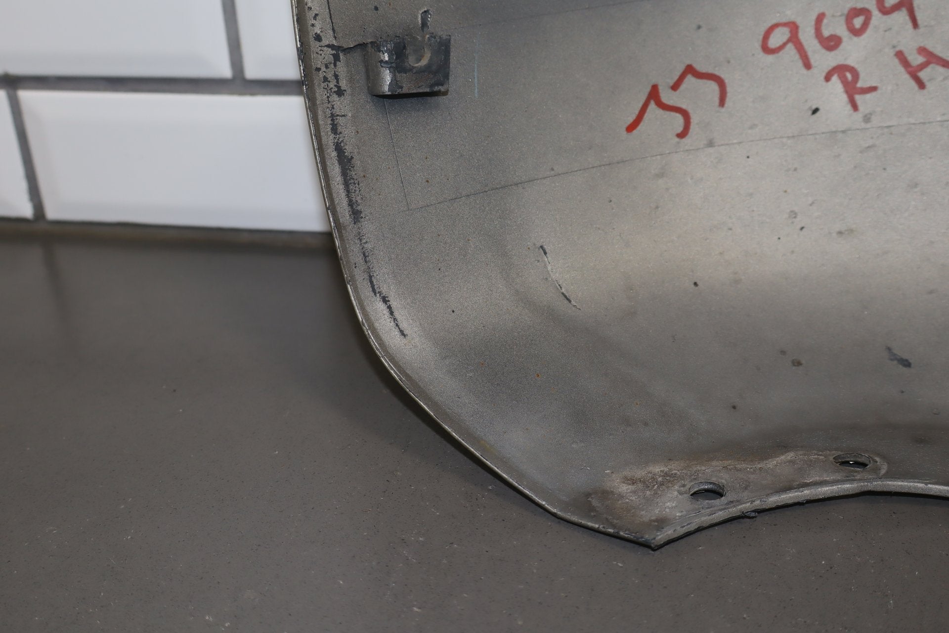 1993-1997 Toyota Land Cruiser Right Front Bumper Flare Extension Desert Dune Pearl