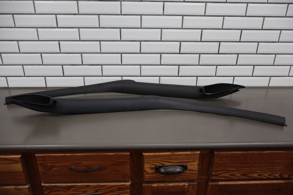 1993-2002 Chevrolet Camaro, Pontiac Firebird- Pair- Interior A Pillar Trim Gray
