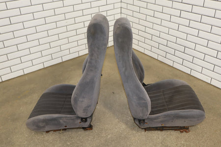 1993-2002 Chevrolet Camaro Z28 Cloth Manual Seat Set Gray 14B