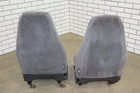 1993-2002 Chevrolet Camaro Z28 Cloth Manual Seat Set Gray 14B