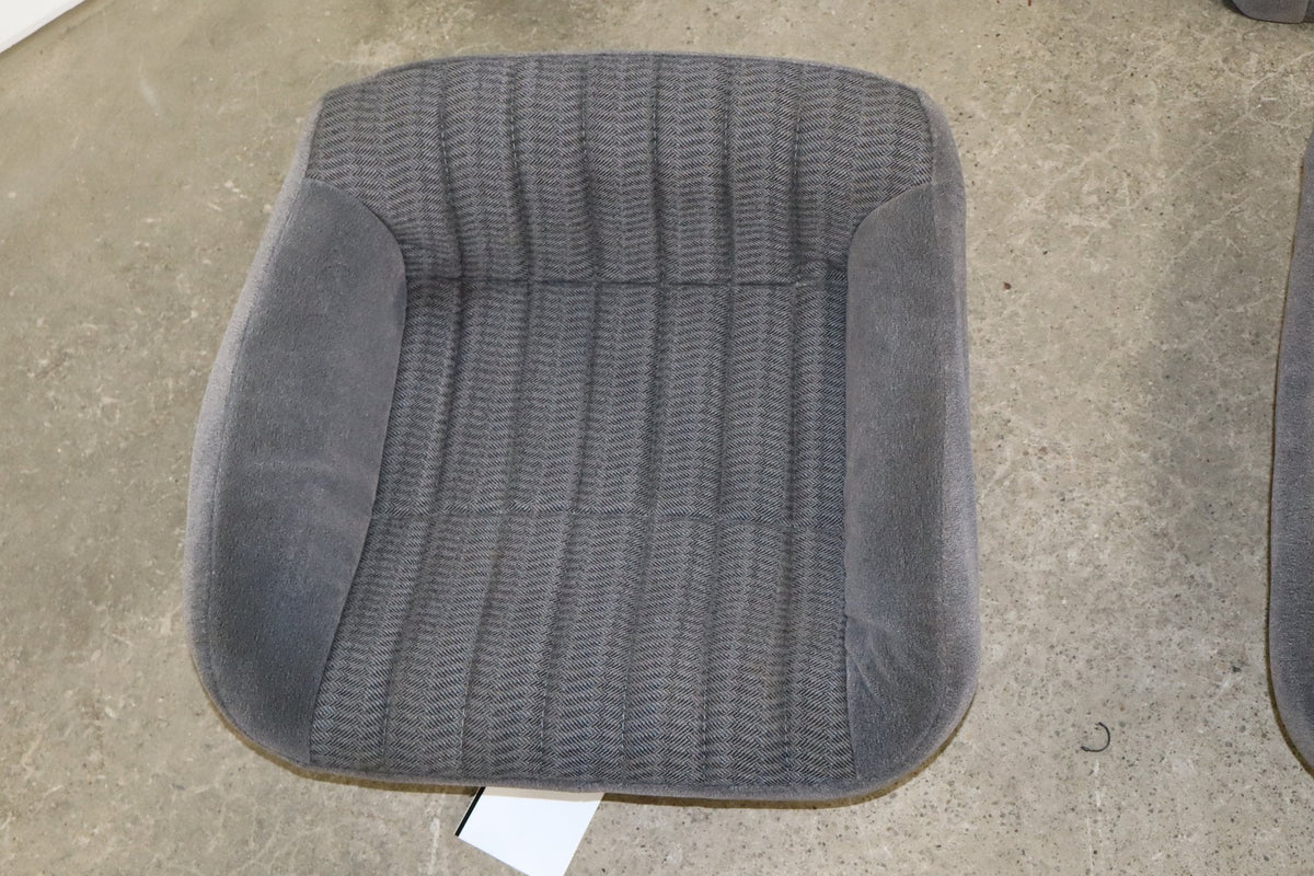 1993-2002 Chevrolet Camaro Z28 Cloth Manual Seat Set Gray 14B