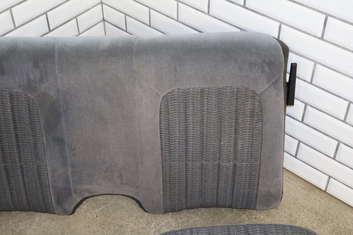 1993-2002 Chevrolet Camaro Z28 Cloth Manual Seat Set Gray 14B