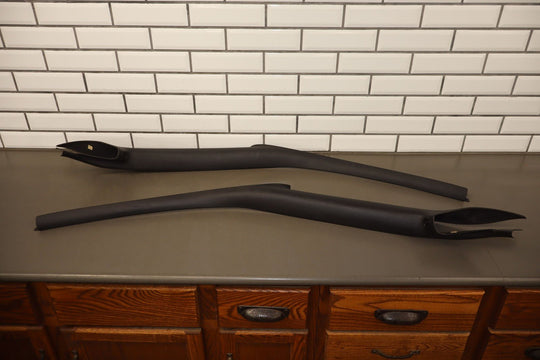 1993 - 2002 Chevy Camaro Coupe Pair of Interior A Pillar Trims *Missing Tab*