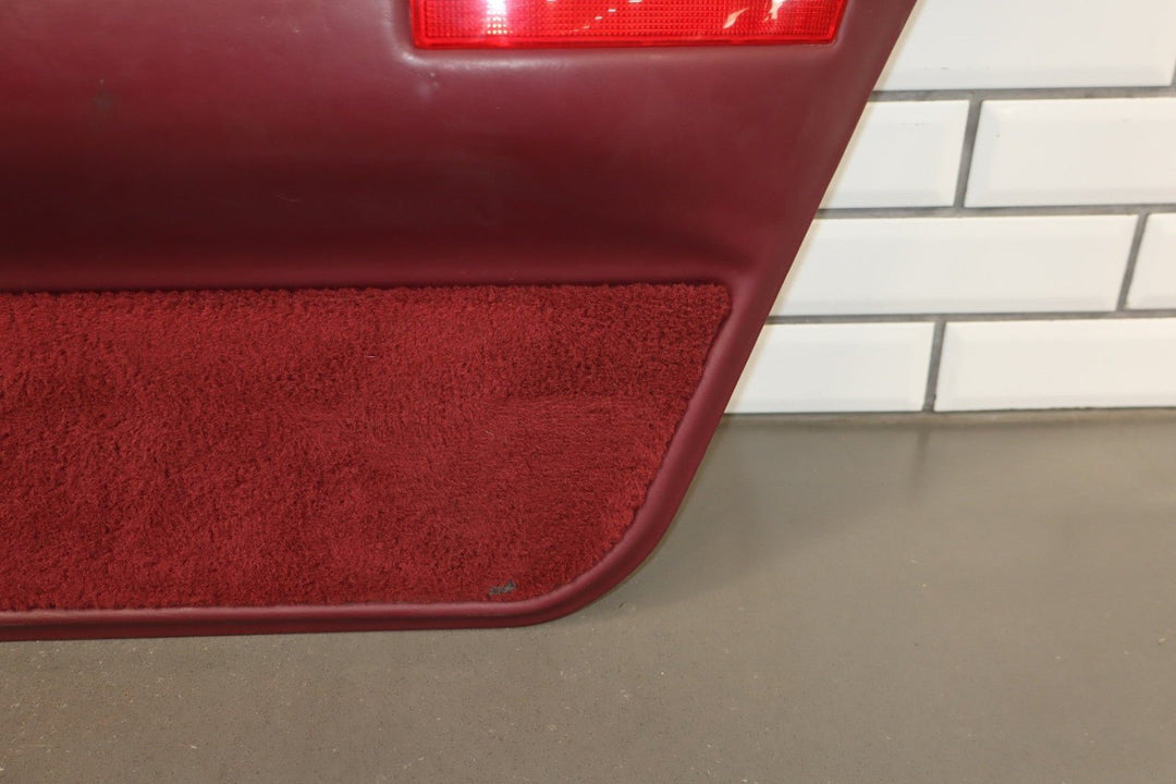 1993 Cadillac Fleetwood Brougham Right Rear Door Panel Garnet Red 783 10162792