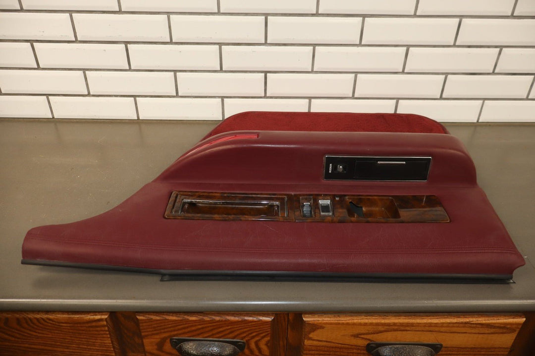 1993 Cadillac Fleetwood Brougham Right Rear Door Panel Garnet Red 783 10162792