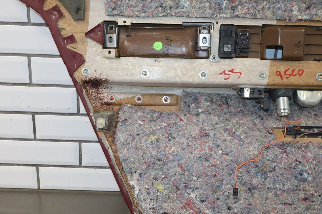 1993 Cadillac Fleetwood Brougham Right Rear Door Panel Garnet Red 783 10162792