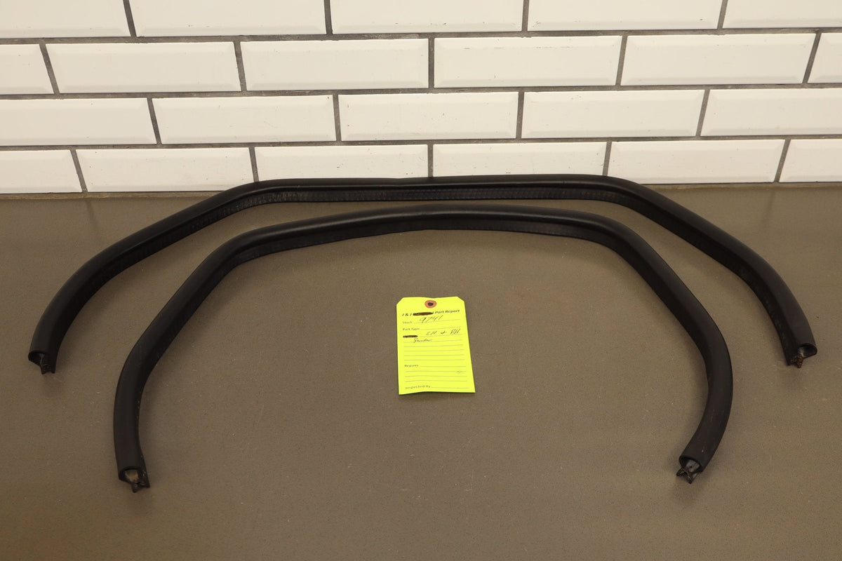 1993 Chevrolet Corvette C4 Left Right Fender Hood Seals OEM