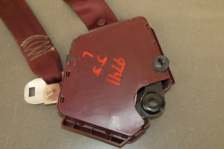 1993 Chevrolet Corvette Pair- Front Seat Belts Ruby Red